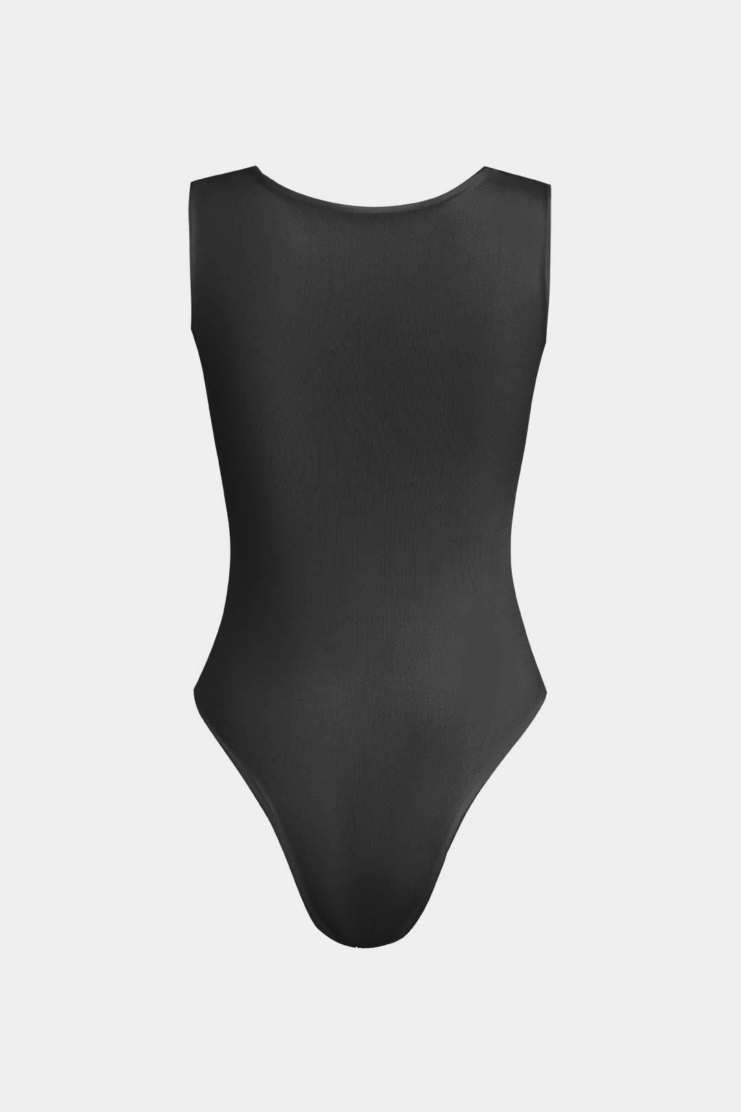 Sade Temel Kare Yaka Bodysuit