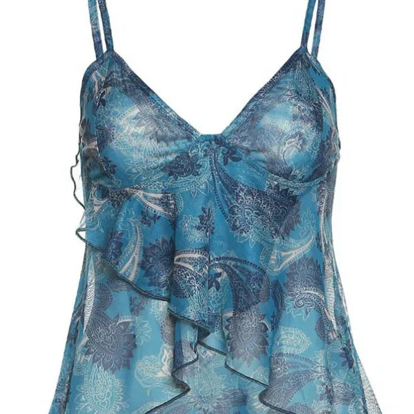 Ivy Yarı Transparan Top