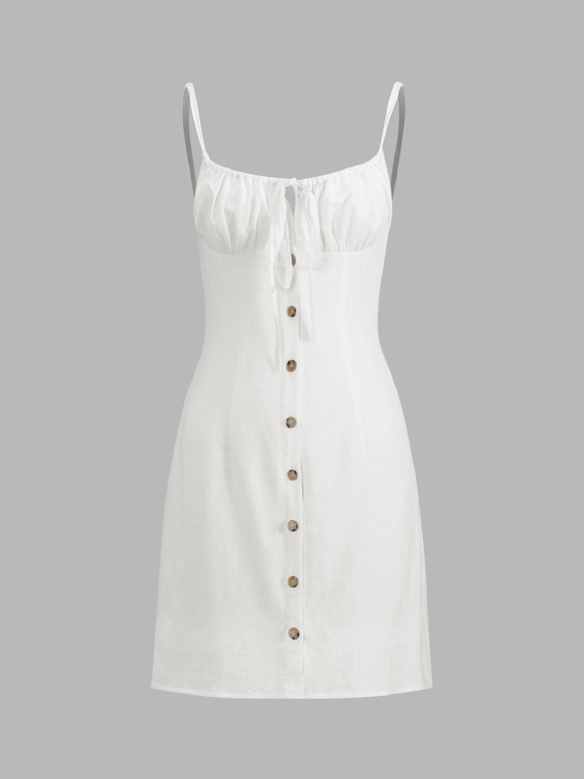 Darling Keten Sade Mini Elbise
