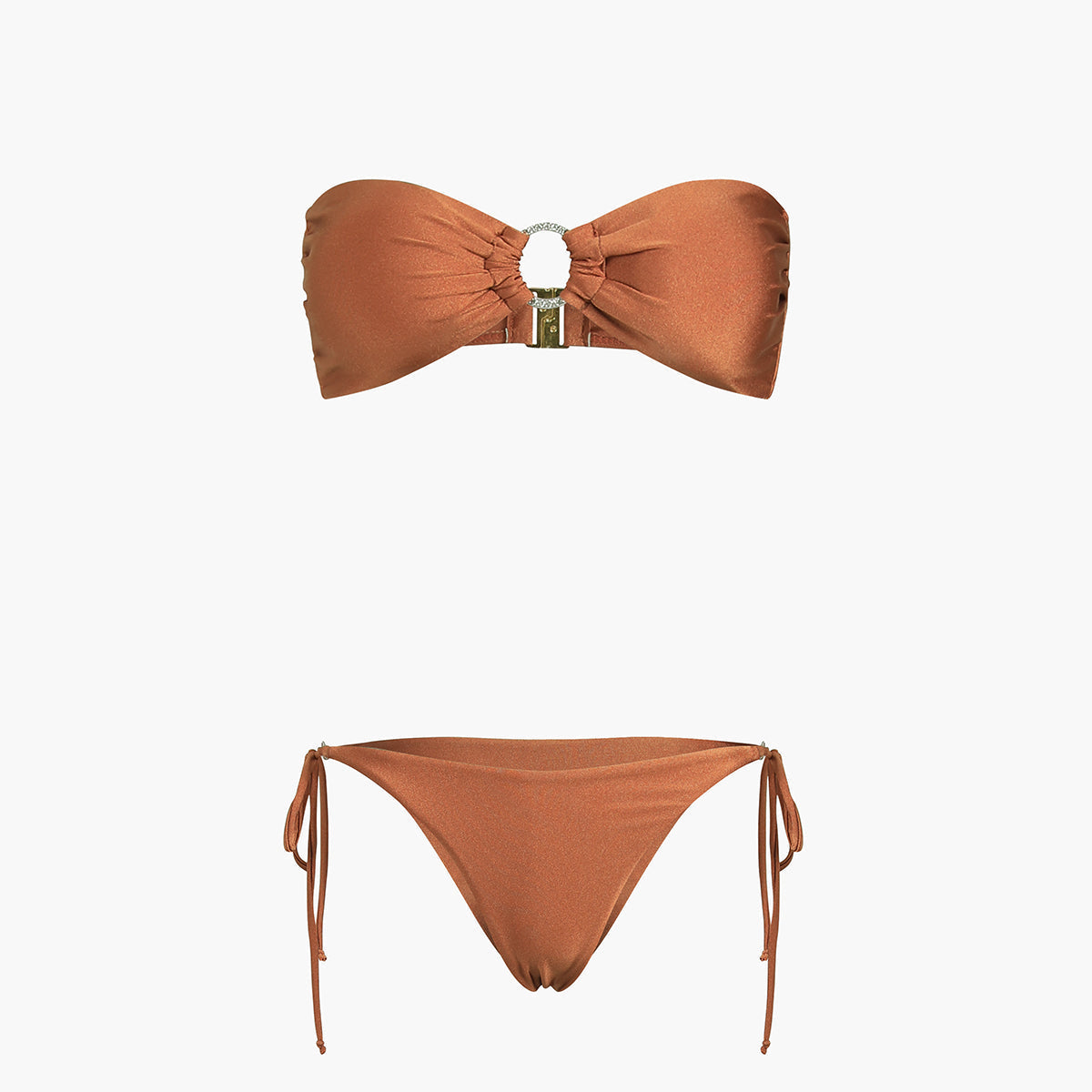 Kakao Çekirdekleri İki Parçalı Bikini Mayo