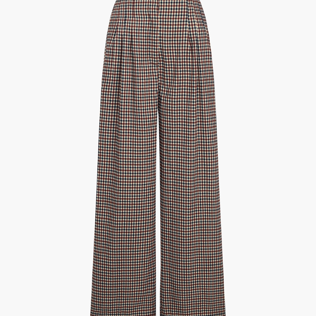 Balık Sırtı Geniş Paça Pantolon