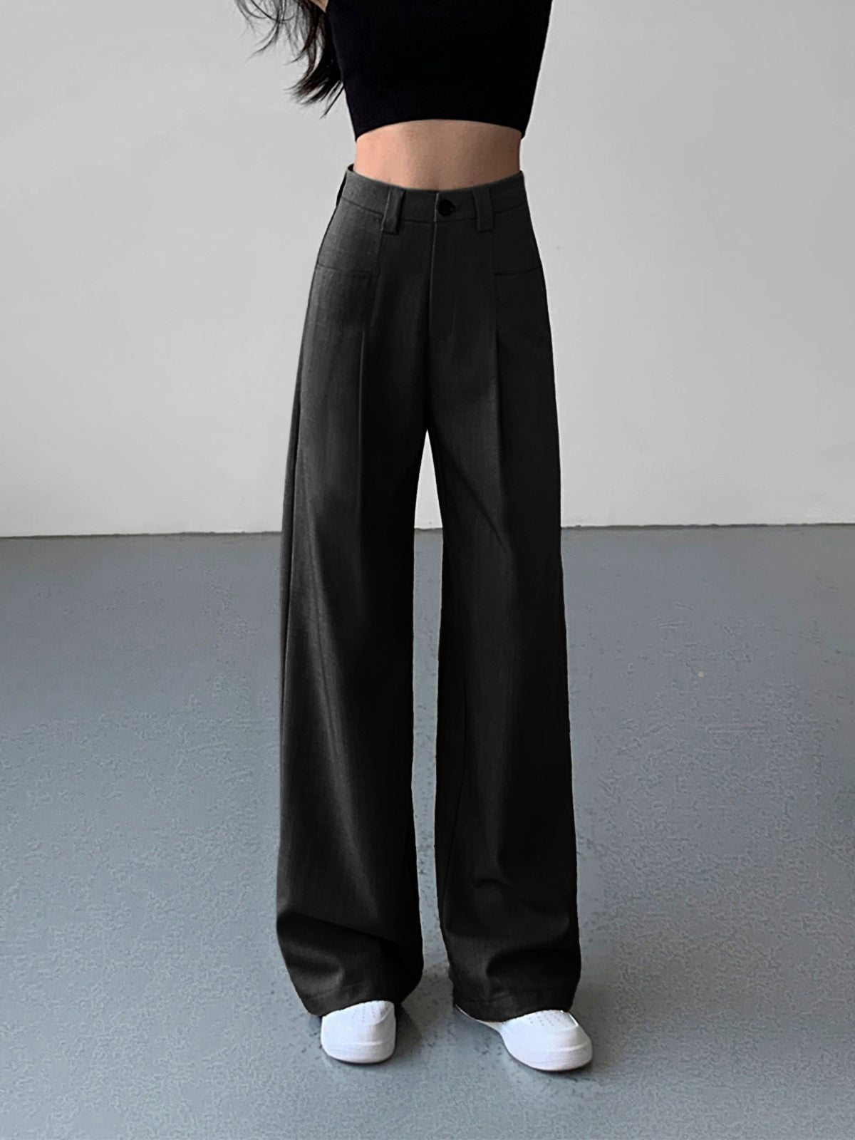 Divine Plise Geniş Paça Pantolon