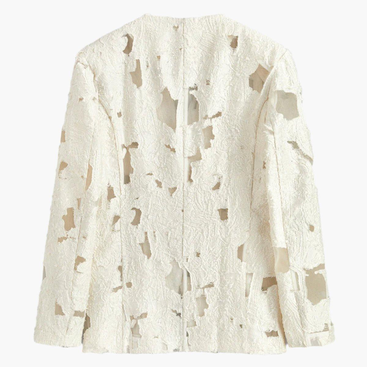 Ethereal Lace Blazer Ceket