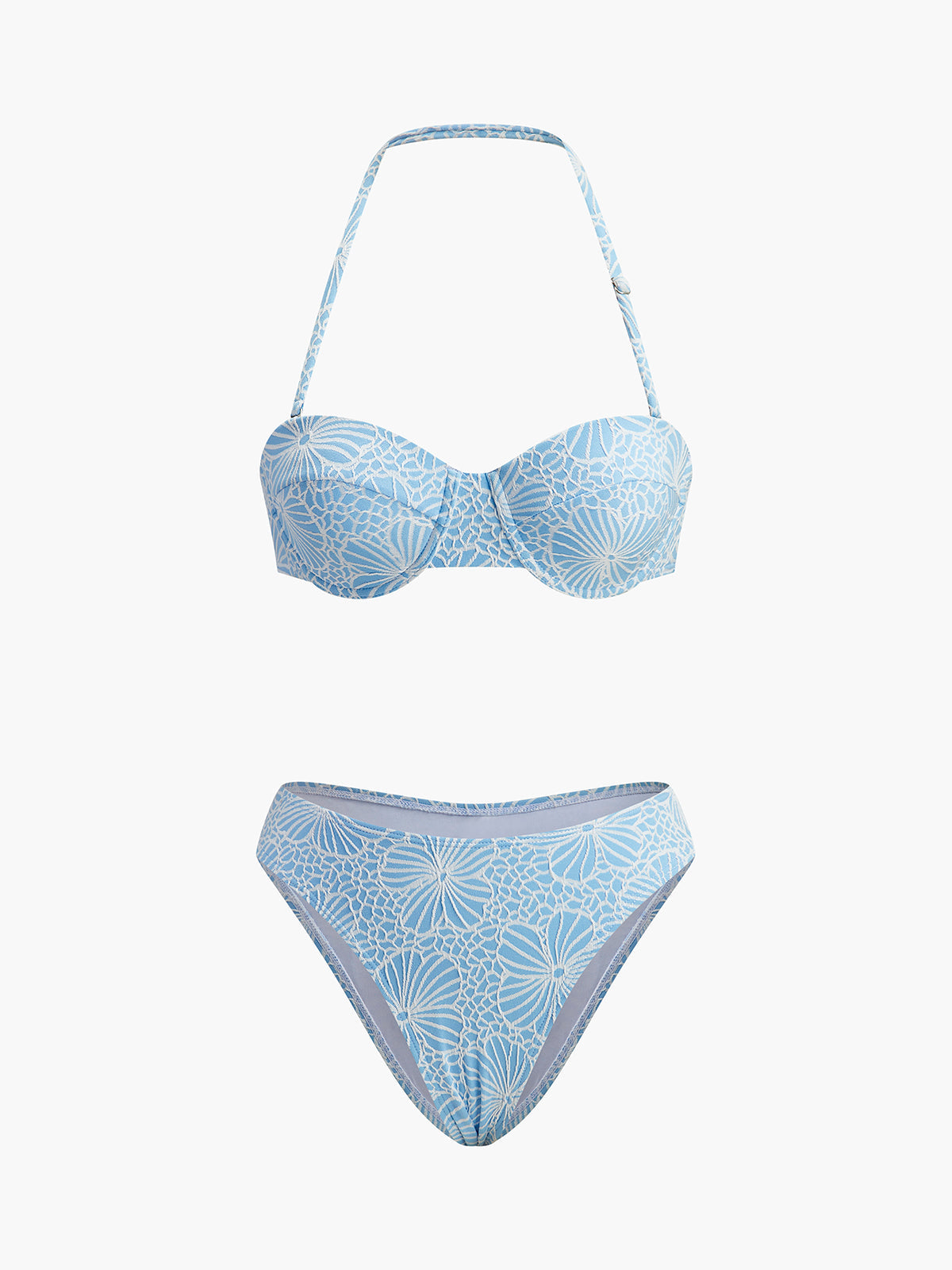 Çıkarılabilir Askılı Dantel Bikini Takımı