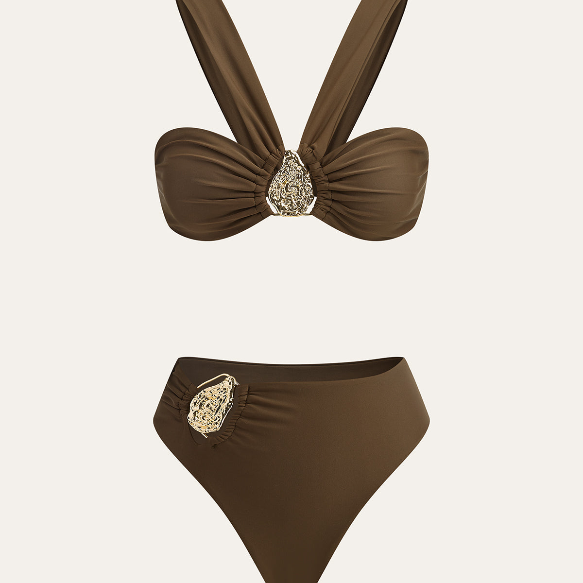 Metal Dekor Bikini Takımı