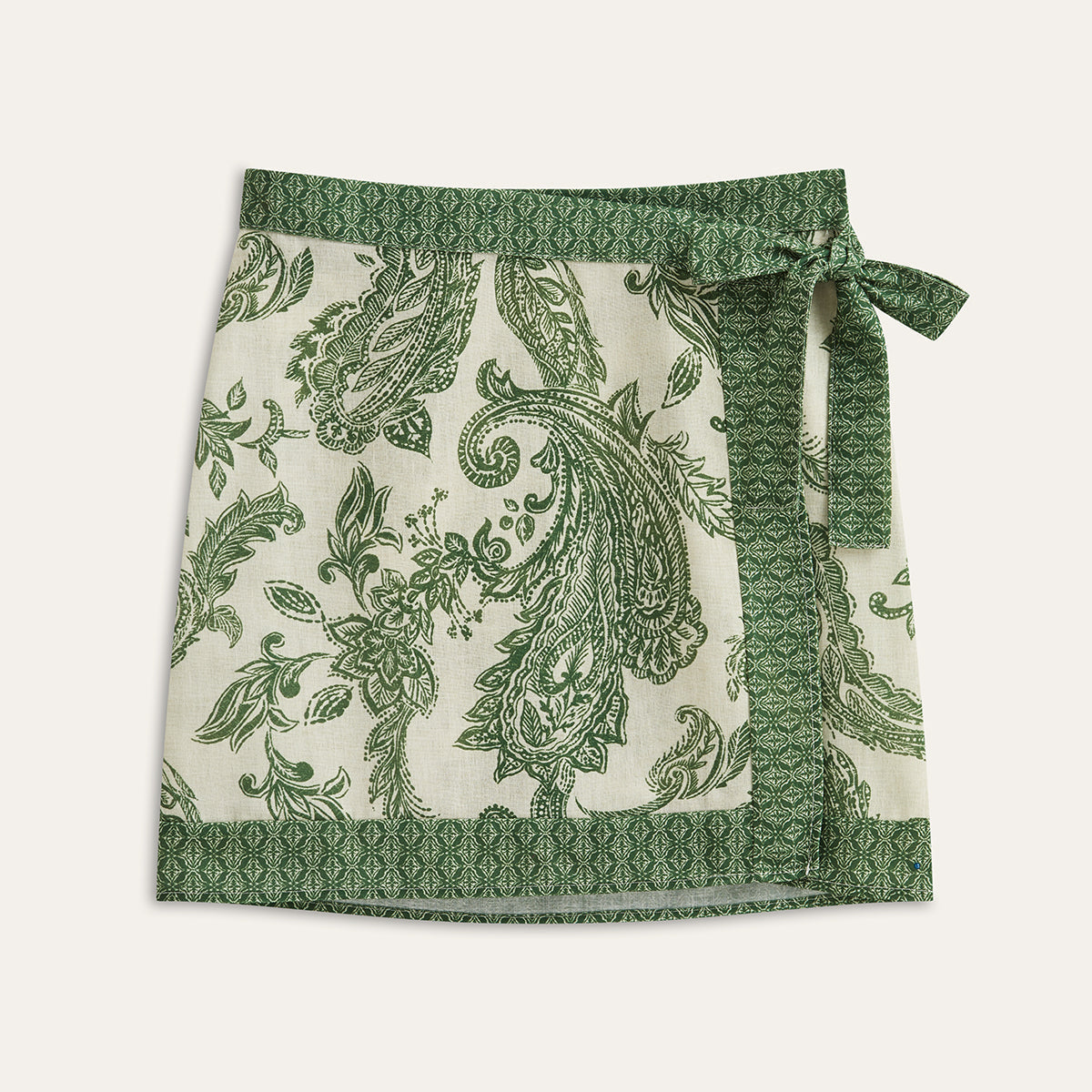 Paisley Desenli Sarma Etek