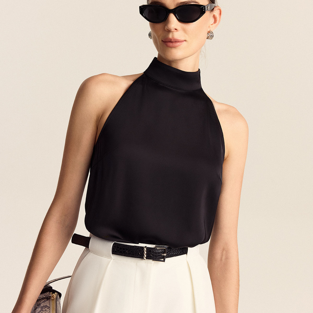 Saten Halter Üst