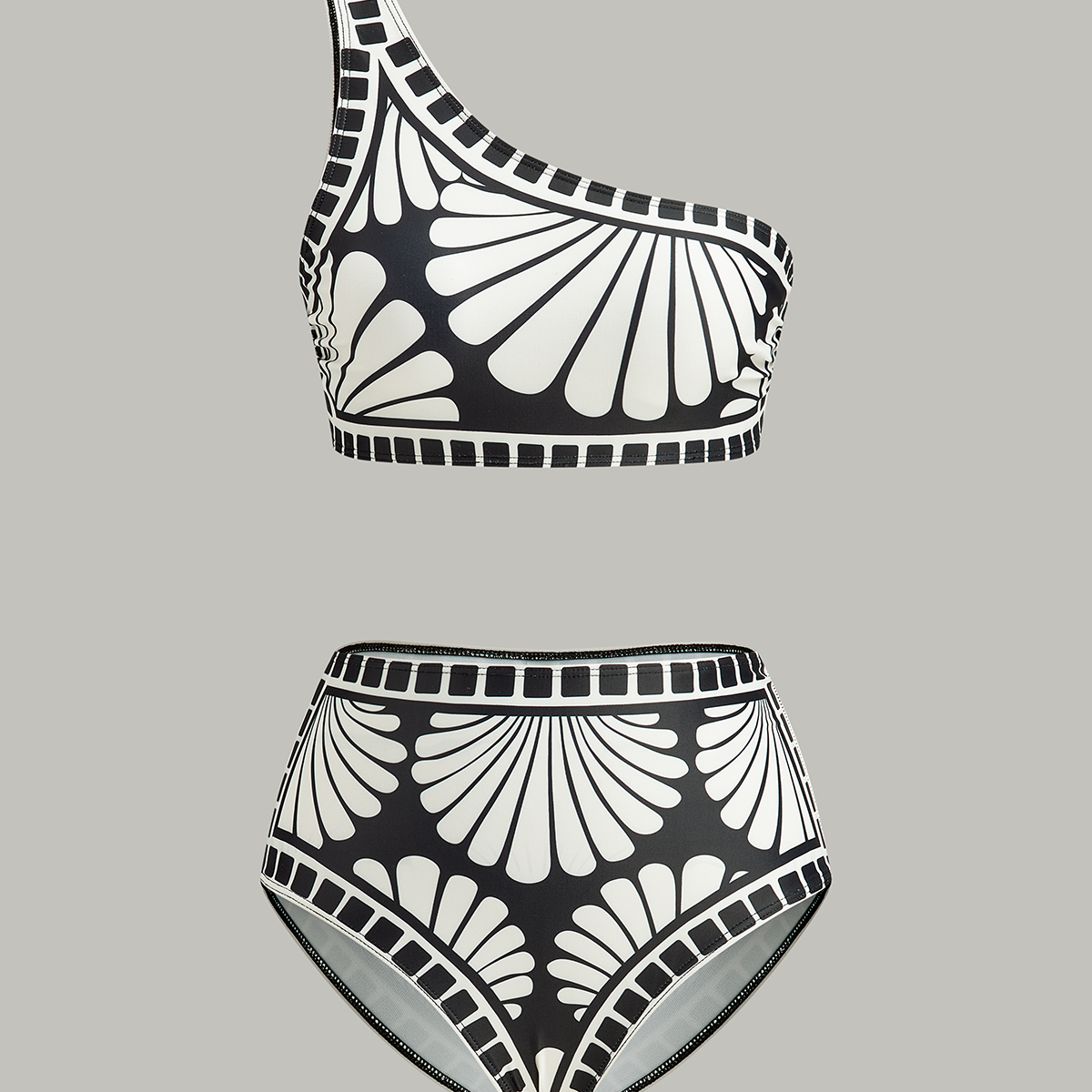 Asimetrik Tek Omuz Bikini Takımı