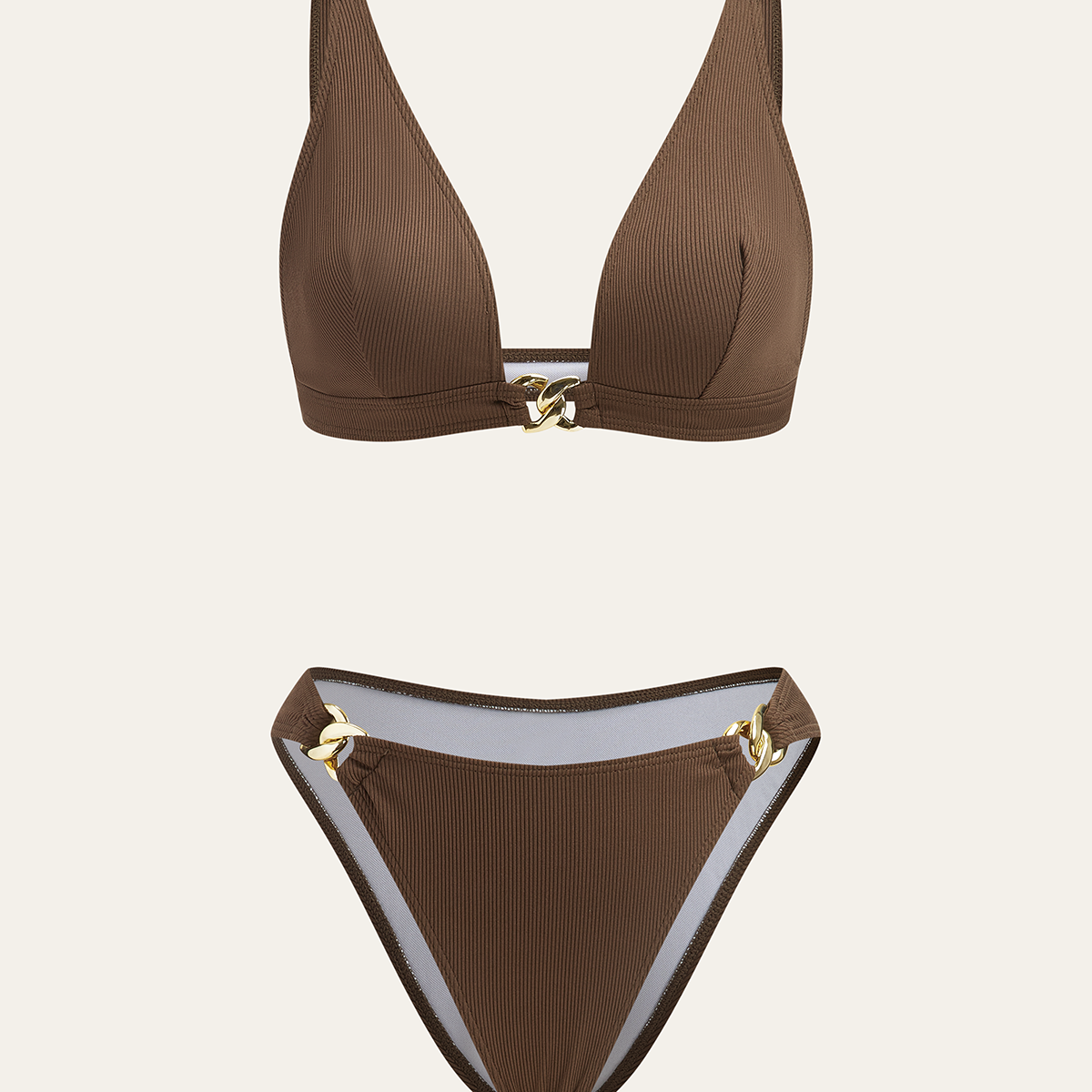 Metal Dekor Bikini Takımı