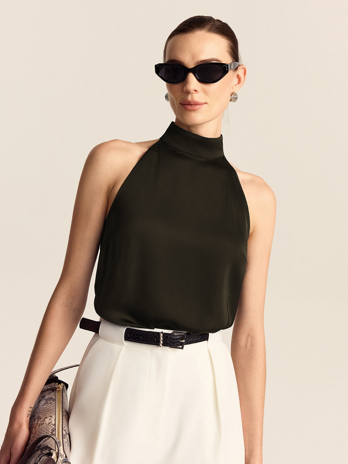 Saten Halter Üst