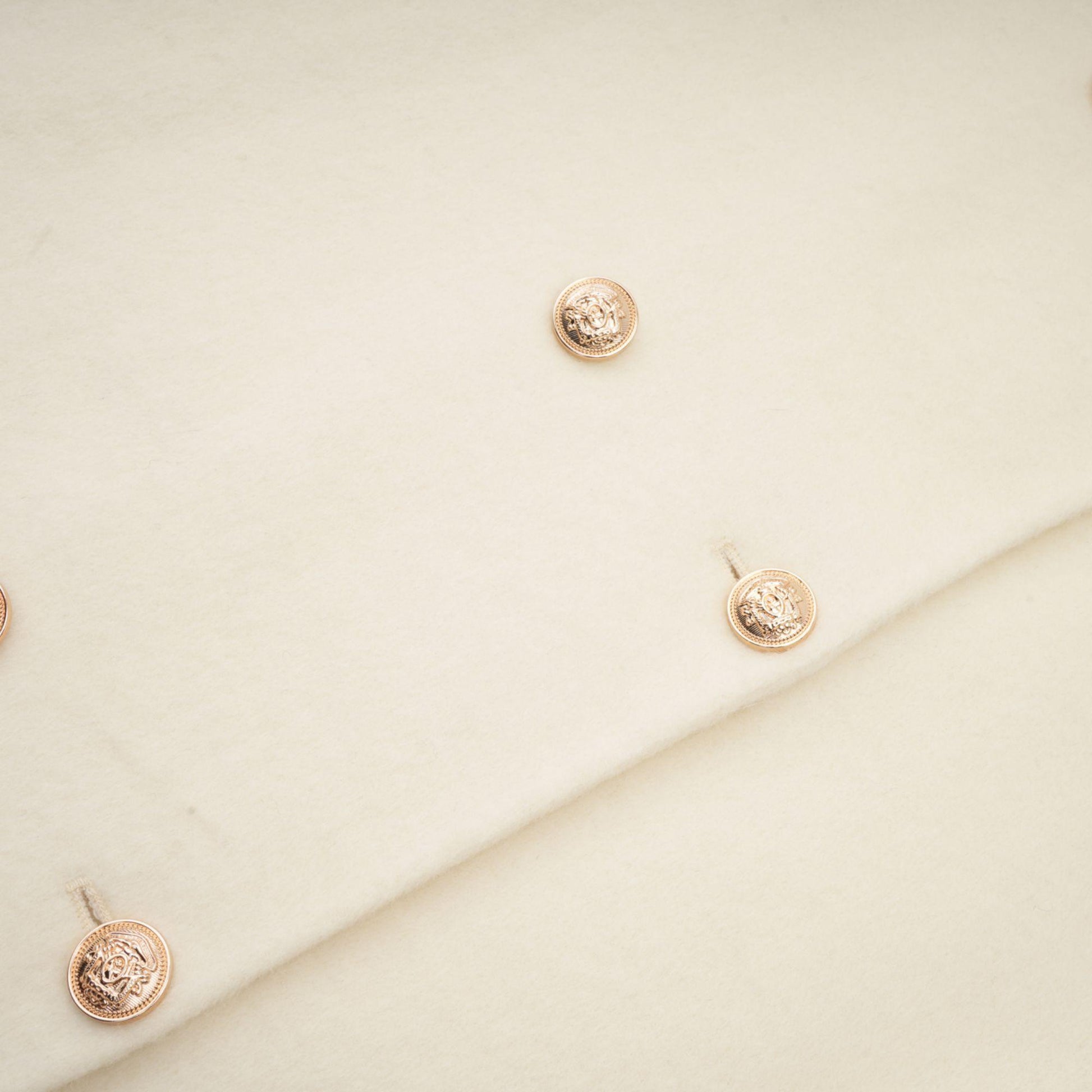 Elegant Charm Kürk Detaylı Krem Kaban