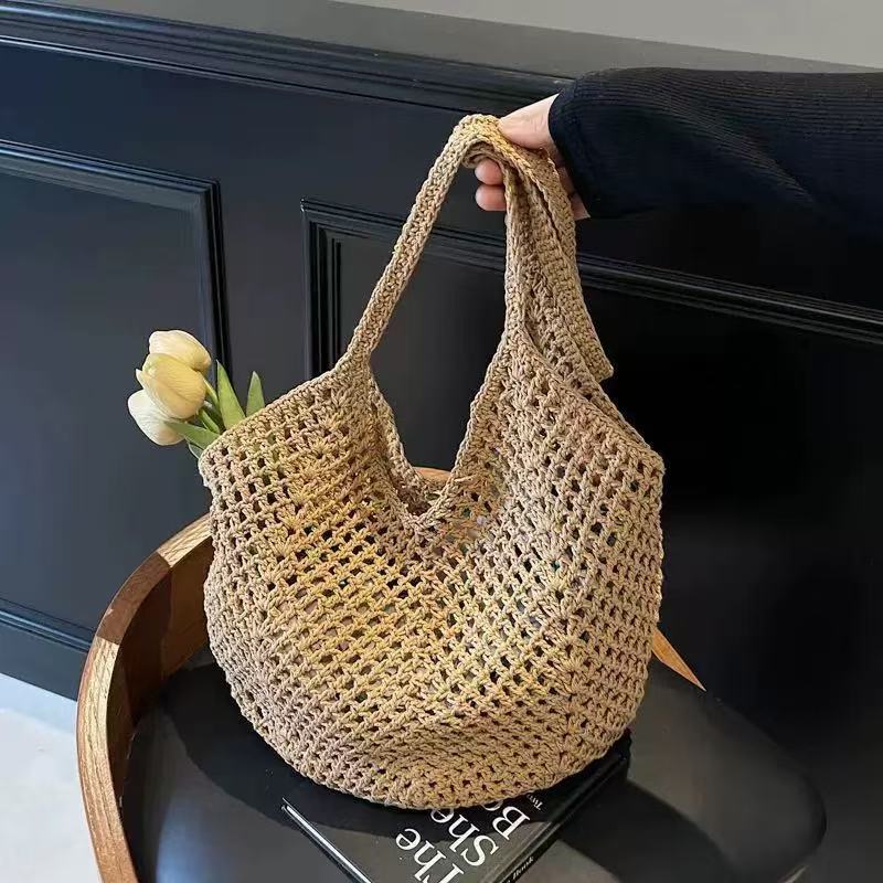 Örme Tote Çanta