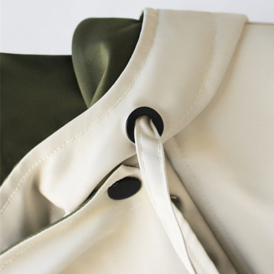 Çift Renk Oversize Ceket