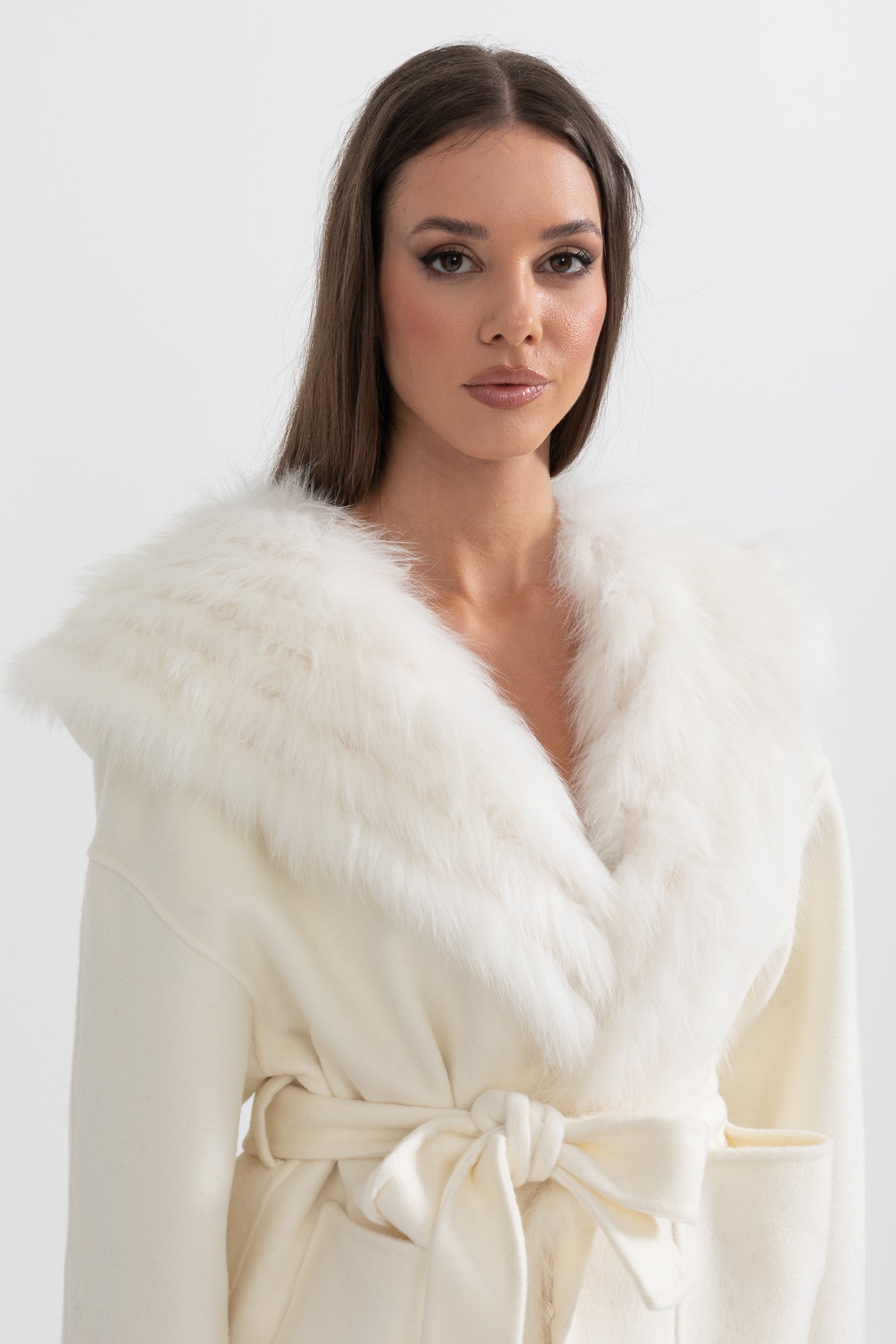 Oversize Kapüşonlu Ceket
