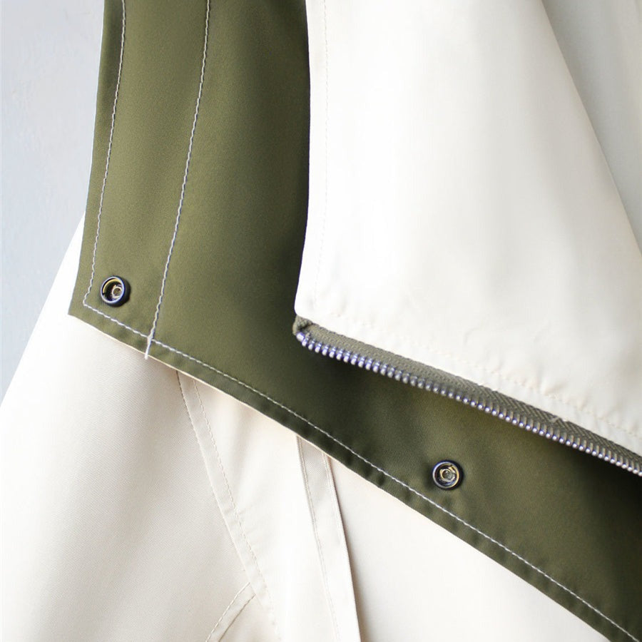 Çift Renk Oversize Ceket