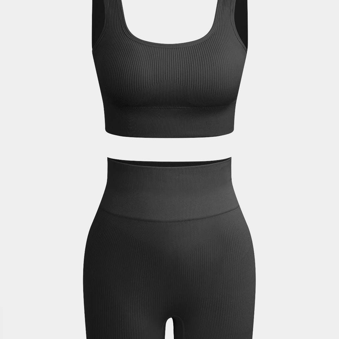 Basic Yoga Atlet Üst ve Şort Seti