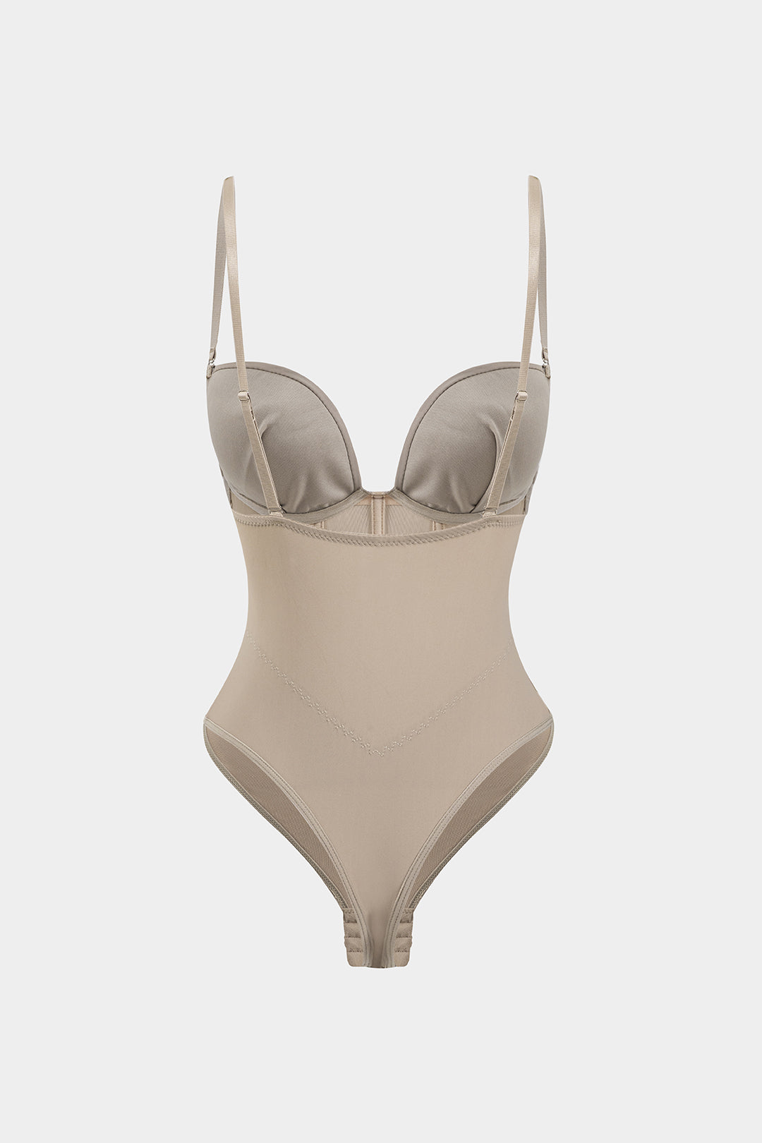 Ağ Mesh Patchwork Korsaj Bustiyer Kayık Elbise Bodysuit